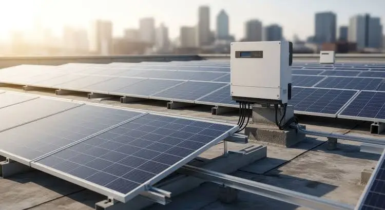 Imagen inversor solar